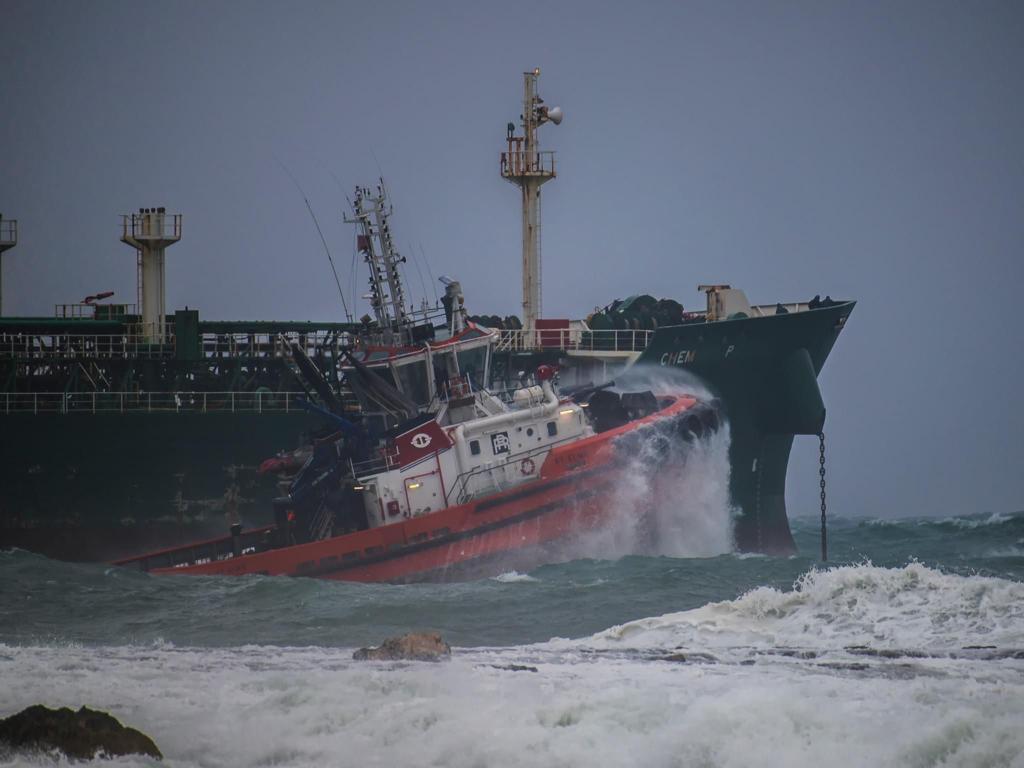 Tug Malta were deployed during the salvage operation involving the tanker Chem P.